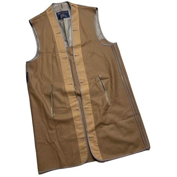 Burberry Wool Replacement Trench Coat Liner Camel Tan Button Out